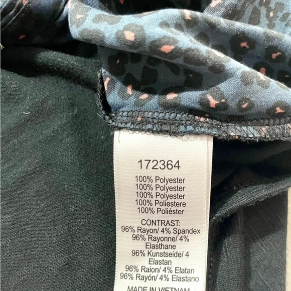 Anthropologie Dolan Left Coast Leopard Marilyn Blouse - Picture 5 of 6